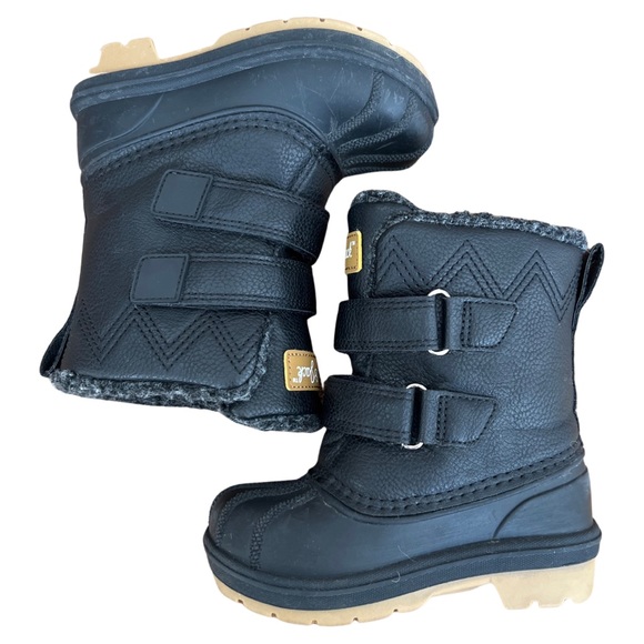 VGUC - Cat & Jack Toddler Denver Winter Boots - Size 6 - Picture 2 of 7